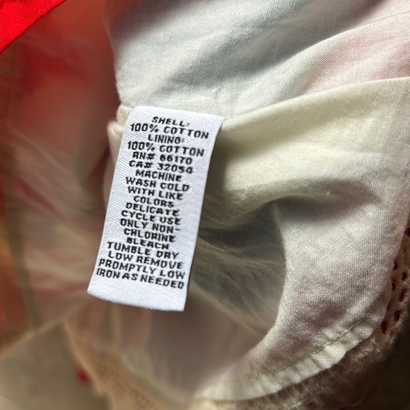 Anthropologie We Love Vera High Seas Dress Red White & Blue Nautical Pockets ♥️ - Picture 8 of 11